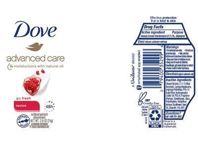 Dovereviveapdeois (Dove Advanced Care Revive 48h Antiperspirant Deodorant)